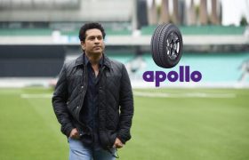 Apollo Tyres signs Sachin Tendulkar as its first celebrity as Brand Ambassador