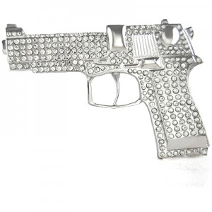 silver gun