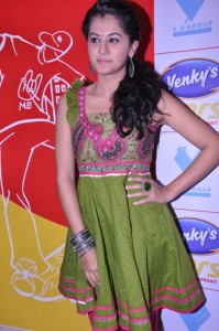 Actress Tapsee Cute Stills at Venkys Xprs