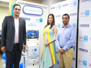 HDFC Bank and Max Bupa launch AnyTimeHealth Maachines to distribute Health Insurance Products